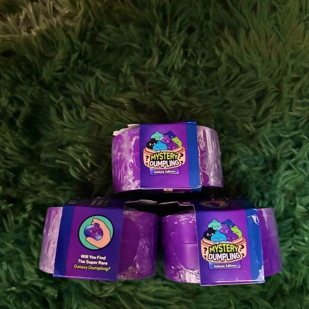 3 Crazy Fun Mystery Galaxy Squishy Dumplings Edition